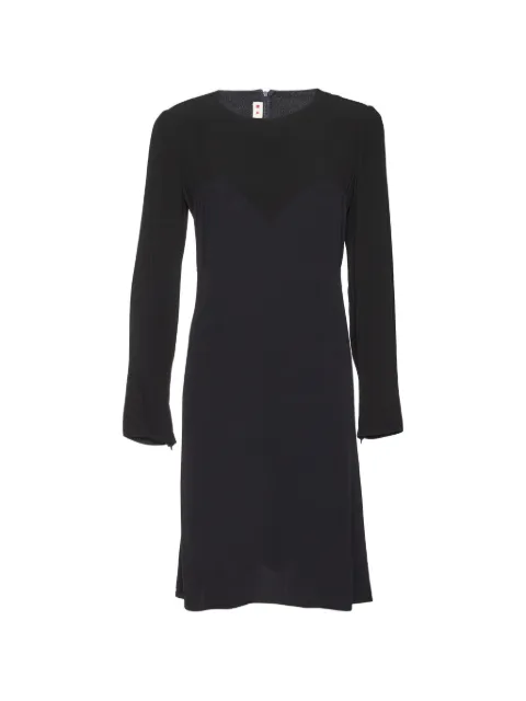 Marni Pre-Owned long-sleeve midi dress Black 1124836