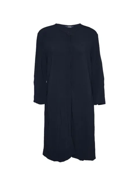 Max Mara button-front midi shirt dress Blue 823866
