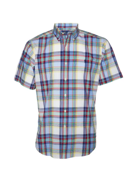 Polo Ralph Lauren Vintage cotton checkered Half-sleeve shirt Blue 826207