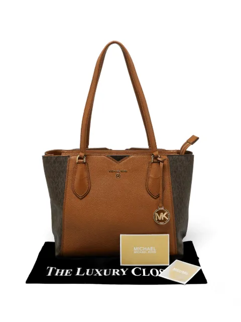 Michael Kors Vintage Mae leather tote bag Brown 1011843
