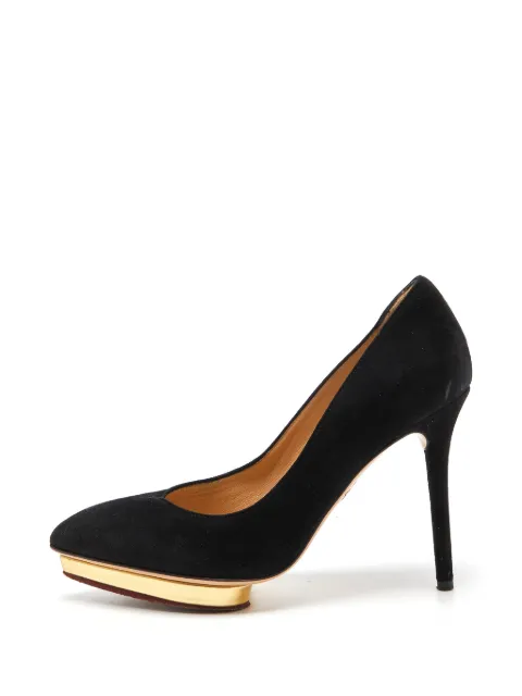 Charlotte Olympia Debbie platform pumps Black 838829