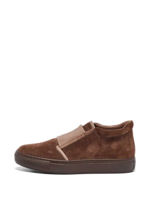 Giorgio Armani Pre-Owned low top sneakers Brown 1030347