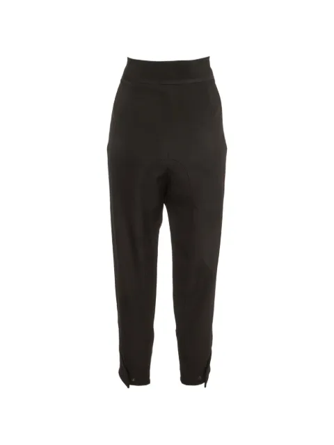 Givenchy Pre-Owned pleat-detail wool trousers Black 1166797