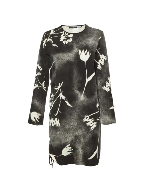 Sportmax printed mini dress Black 1233216