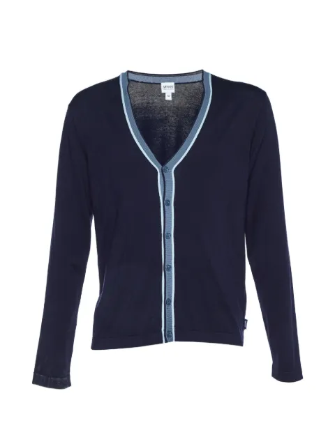 Armani Vintage knit cardigan Blue 1101393