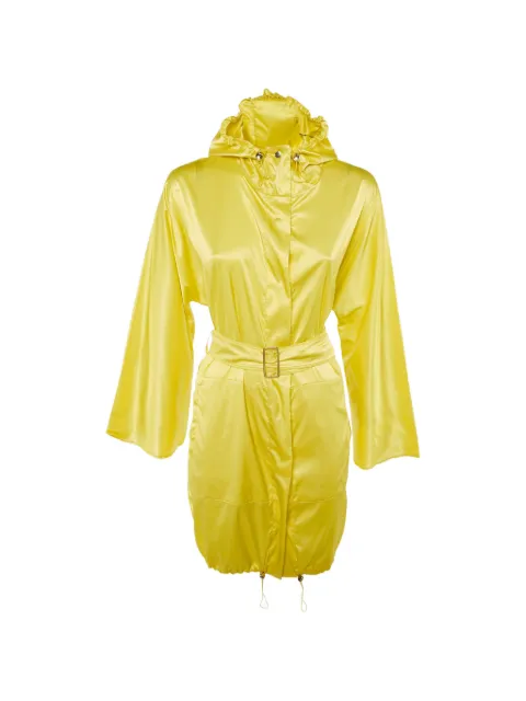 Max Mara hooded belted coat Yellow 1223769