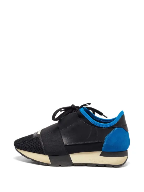 Balenciaga Pre-Owned Race Runner mesh sneakers Black 1069065