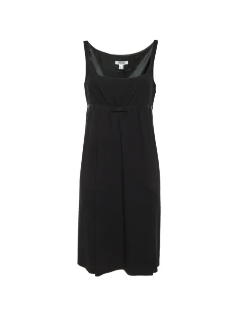 Moschino Cheap & Chic bow-detail sleeveless dress Black 1286789