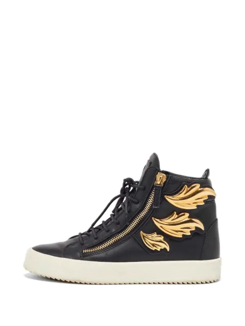 Giuseppe Zanotti Vintage double-zipped sneakers Black 1047165