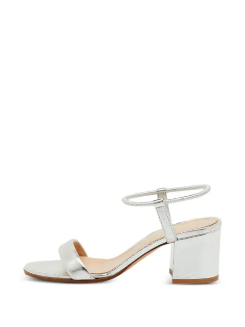 Gianvito Rossi Nikki ankle strap sandals Silver 1240210