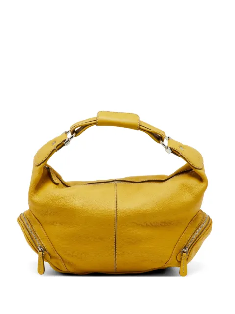 Tod's Vintage Charlotte leather tote bag Yellow 1212474