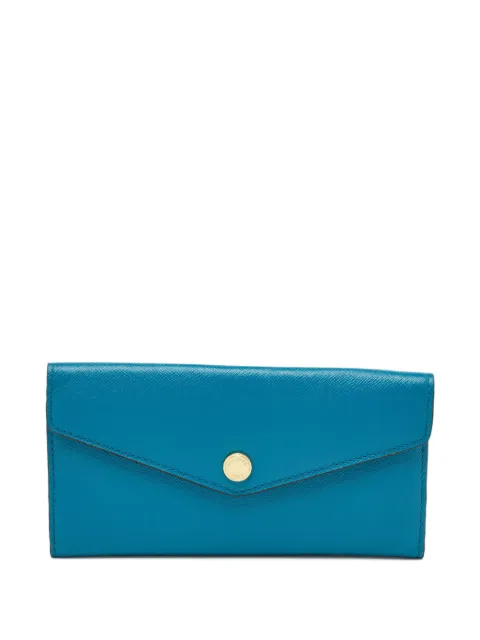 Michael Kors Vintage flap continental wallet Blue 1118924