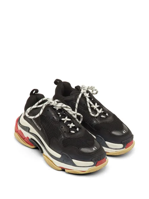 Balenciaga Pre-Owned Triple S mesh sneakers Black 1270873