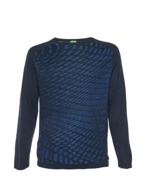BOSS GREEN HUGO BOSS Ramo cotton sweater Blue 1107039