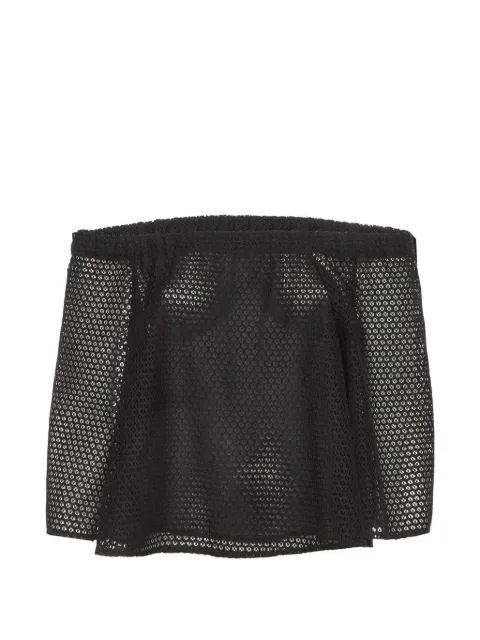 Maje off-the-shoulder top Black 1193350