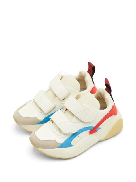 Stella McCartney Pre-Owned Eclypse touch-strap sneakers Neutrals 1302146
