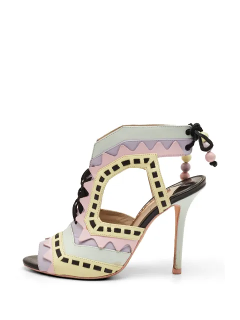Sophia Webster Riko cut-out sandals Blue 1279181