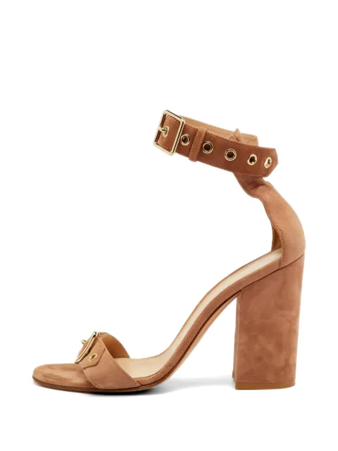 Gianvito Rossi Hayes buckle sandals Neutrals 1256514
