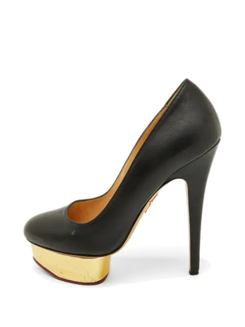 Charlotte Olympia Dolly platform pumps Black 1191497