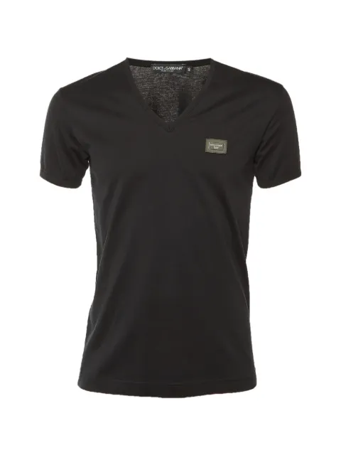 Dolce & Gabbana Pre-Owned cotton T-shirt Black 1304579