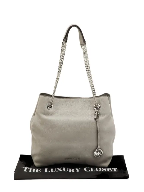Michael Kors Vintage Jet Set leather tote bag Grey 1265310