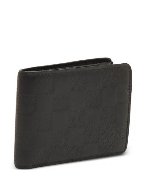 Louis Vuitton Pre-Owned Damier Infini Slender bifold wallet Black 1275981