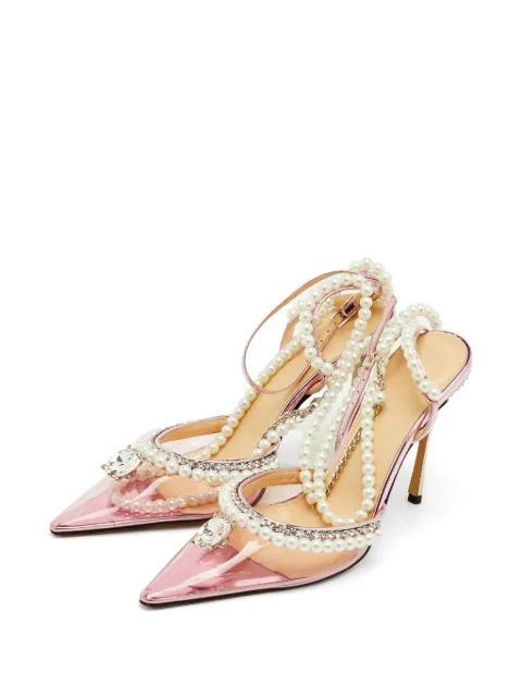 MACH & MACH Diamond of Elizabeth heeled pumps Pink 1276136