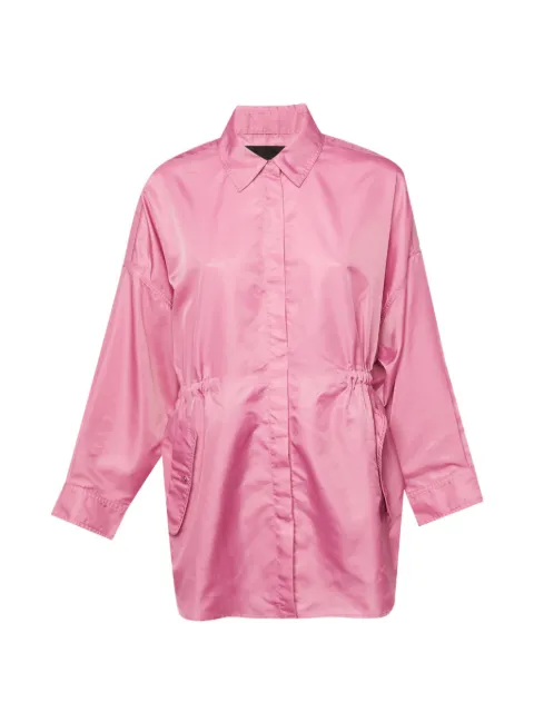 Maje oversized lightweight windbreaker Pink 1264045