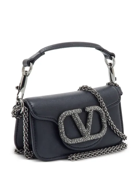 Valentino Garavani Pre-Owned VLogo Loco crossbody bag Black 1314310