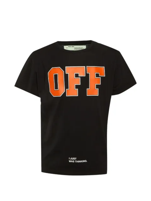 Off-White Pre-Owned 2013 OFF-print T-shirt Black 1292111