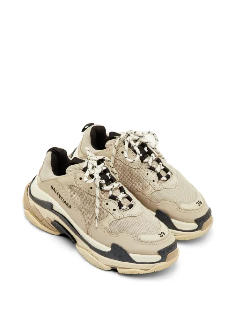 Balenciaga Pre-Owned Triple S low-top sneakers Neutrals 1302074