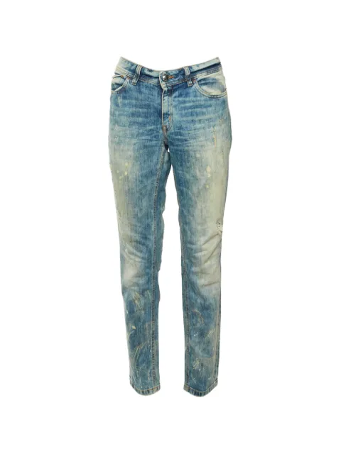 Just Cavalli Vintage washed-denim skinny jeans Blue 1305273