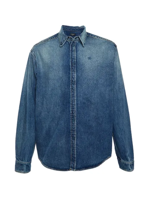 Balenciaga Pre-Owned Unifit oversized shirt Blue 1324272