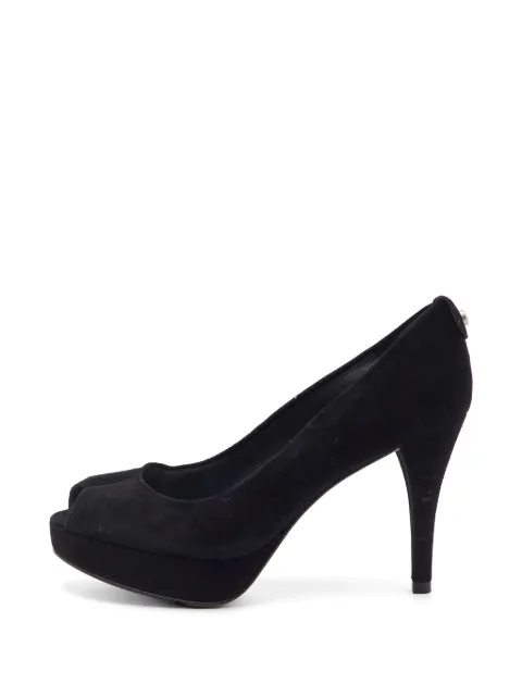 Stuart Weitzman platform peep-toe pumps Black 1324621