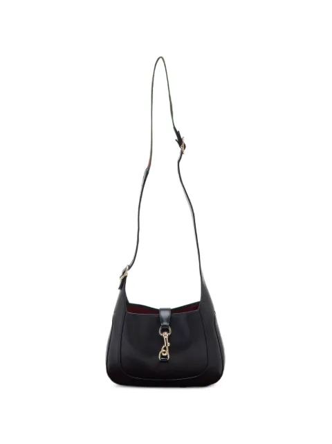 Gucci Pre-Owned Gucci Jackie 1961 Small Black Leather Hobo Black 1313084