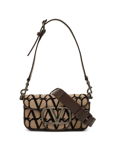 Valentino Garavani Pre-Owned small Locò shoulder bag Neutrals 1279451