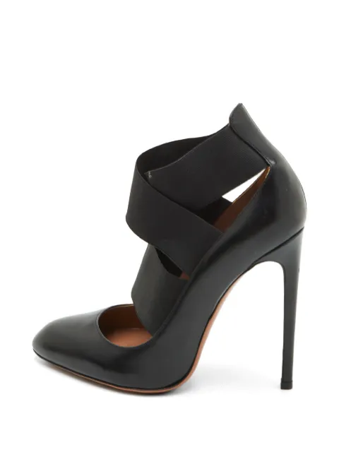 Alaïa Pre-Owned criss-cross ankle-strap pumps Black 1317810
