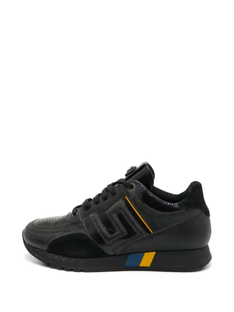 Versace Pre-Owned Odissea leather sneakers Black 1309851
