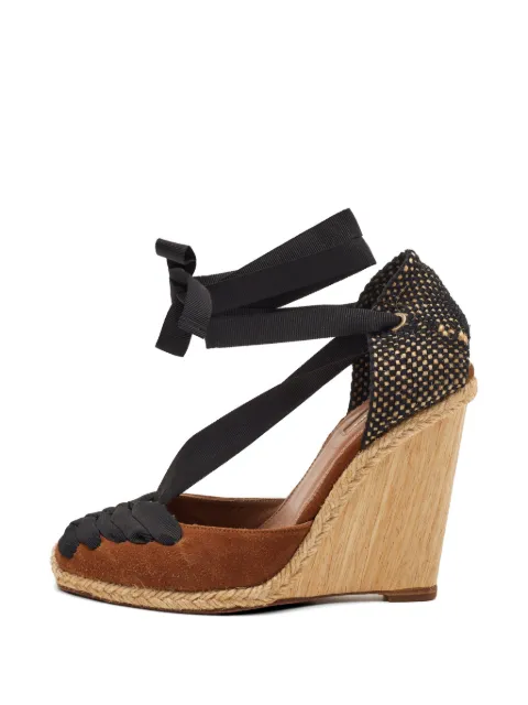 Aquazzura Malibu wedge espadrilles Brown 1333906