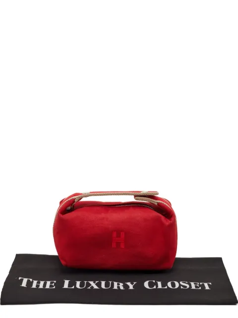 Hermès Pre-Owned Bride-a-Brac H clutch bag Red 1332250