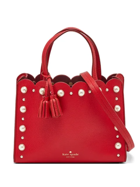 Kate Spade Hayes Street Pearl Sam tote bag Red 1338953