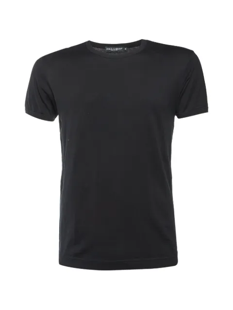 Dolce & Gabbana Pre-Owned crew neck T-shirt Black 1333655