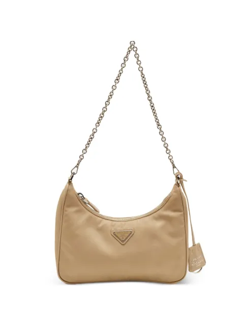 Prada Pre-Owned Re-Edition 2005 Re-Nylon shoulder bag Neutrals 1338931