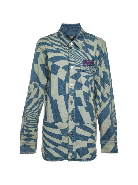 Stella McCartney Pre-Owned x Ed Curtis Psychedelic-print jacket Blue 1337947