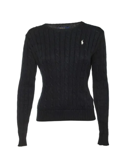 Polo Ralph Lauren Vintage cable-knit sweater Black 1338593