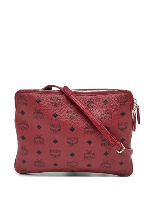 MCM Pre-Owned Visetos cross body bag Red 1339921