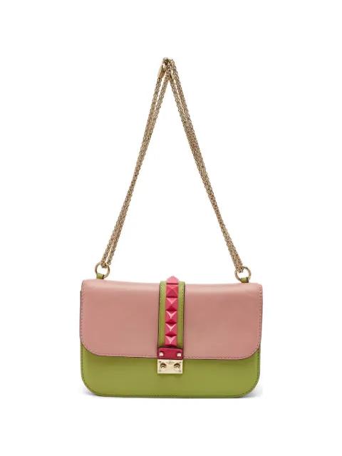 Valentino Garavani Pre-Owned medium Glam Lock shoulder bag Pink 1339052