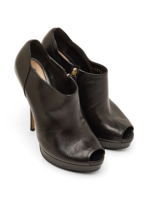 Gucci Pre-Owned leather ankle boots Black 1293109
