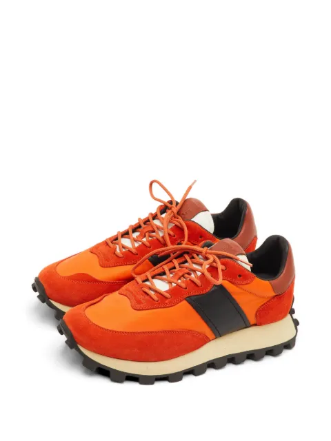 Tod's Vintage panelled low-top sneakers Orange 1270047