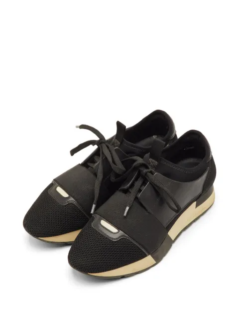 Balenciaga Pre-Owned Race runner sneakers Black 1301278